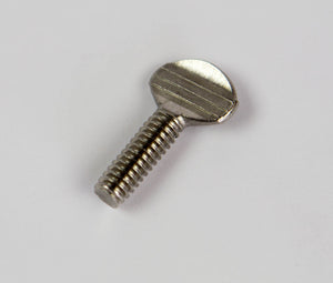 Thumb screw for pulp tube